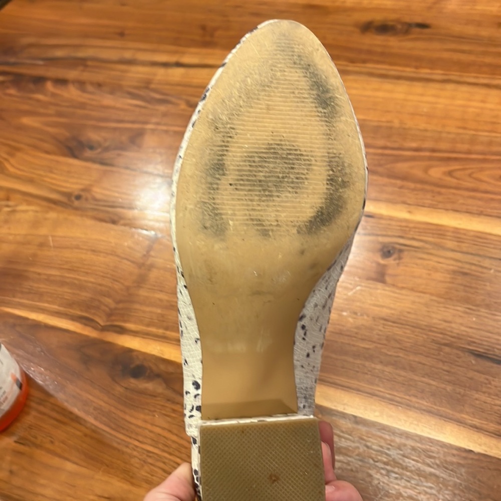 Steven Madden Snake Print Heels Size 10 - image 4